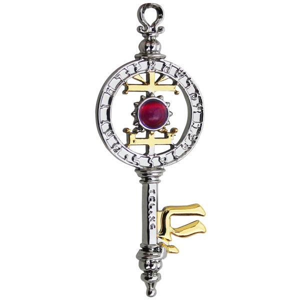Sephiroth Sphere Key Kaballah Amulet Necklace