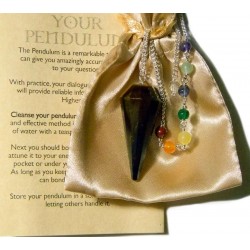 Tigers Eye Chakra Scrying Pendulum