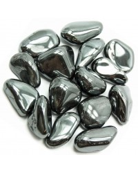 Hematite Tumbled Stones - 1 Pound Pack