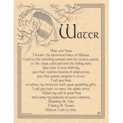 Element of Water Parchment Poster