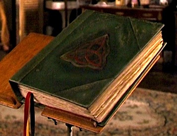the triquetra on the book of shadows from the tv series charmed